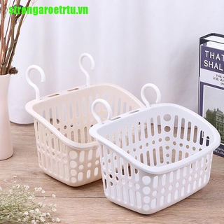 Giỏ Nhựa Treo Tường Đựng Đồ Dùng Nhà Tắm / Vệ Sinh