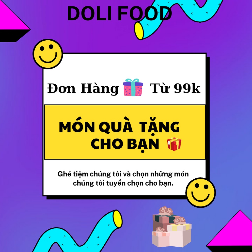 Mua Kèm Deal sốc Hóa Đơn từ  99k - DOLI tăng bạn 1 phần  quà nho nhỏ.