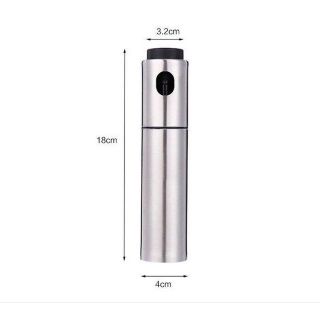 Chai Xịt Dầu Dấm Inox Cao Cấp