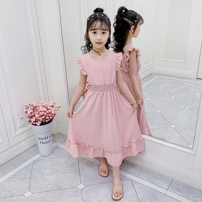 Đầm Công Chúa Màu Hồng Dễ Thương Cho Bé Gái Từ 1 Đến 2 Đến 3-4 Đến 5 Đến 6 Đến 7 Đến 8 Đến 9 Đến 10-11 Đến 12 Tuổi 2022 Mới