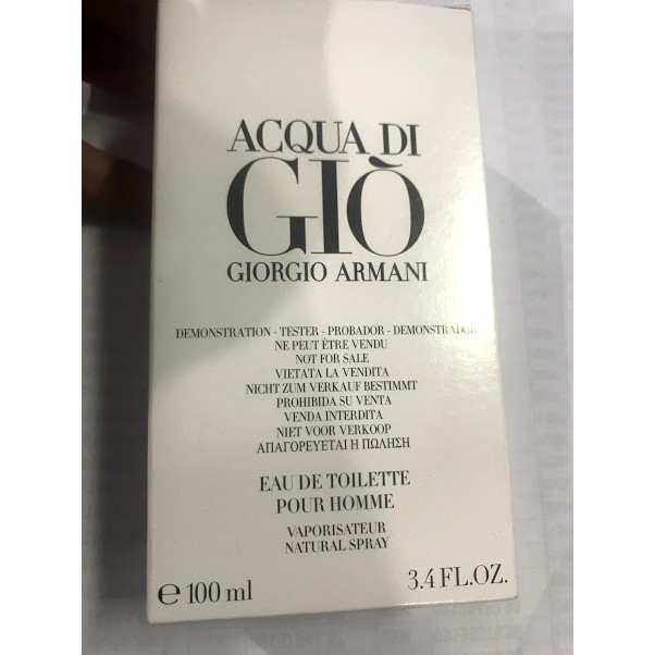 Nước hoa Acqua Di Giò Pour Homme - hàng nhập khẩu