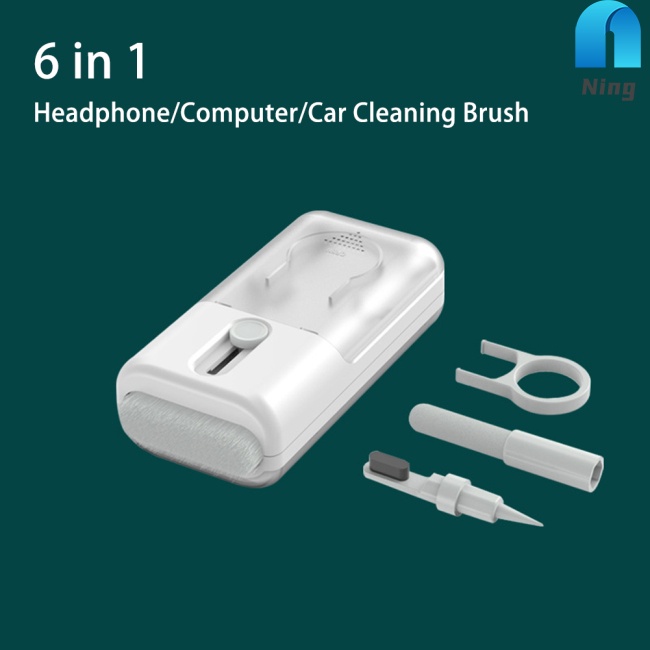 Bút Vệ Sinh Tai Nghe Bluetooth Đa Năng 6 Trong 1 Di Động Cho Máy Tính / Điện Thoại Di Động