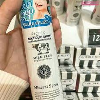 Xịt Khoáng Scentio Milk Plus Bright & White 50ml ( chai )