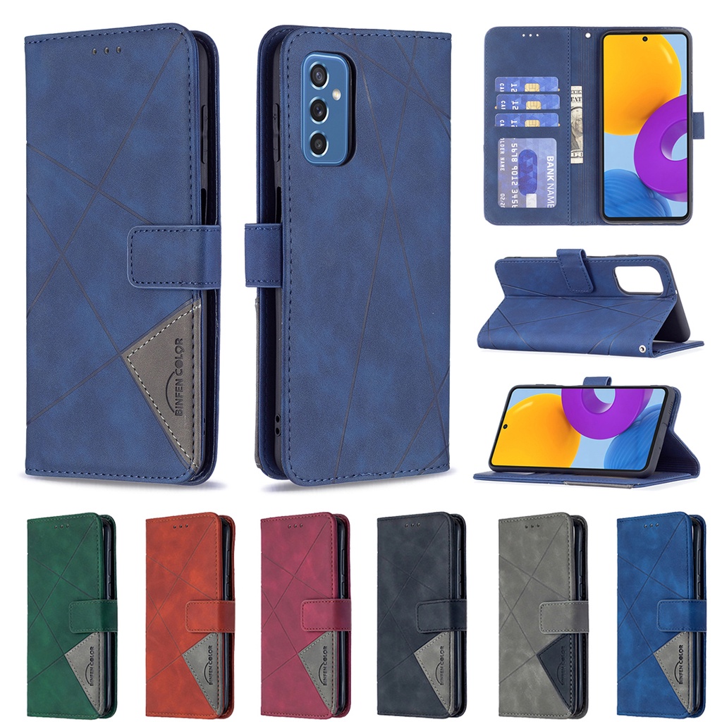 Case for Samsung Galaxy M52 Ốp Ốp Bao Da Điện Thoại BF005 Cho