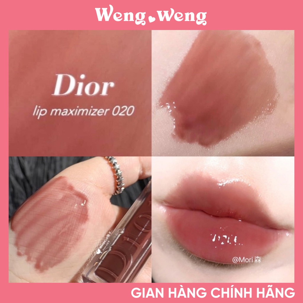Son Dưỡng Môi Dior Addict Lip Maximizer Mini 2ml màu 020 - Nâu đỏ đất