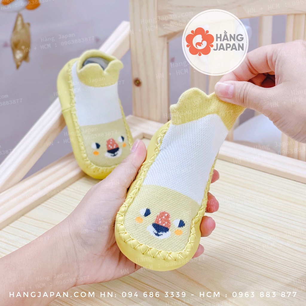 Giày tập đi chống trượt cho bé từ 3 tháng đến dưới 2 tuổi