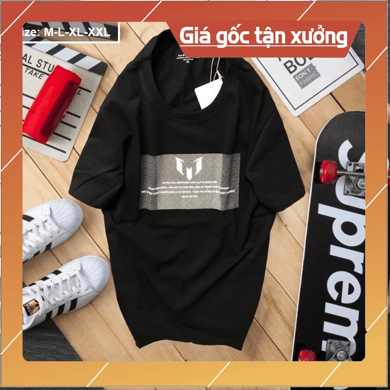 Áo thun nam cổ tròn in hình logo MARC hàng VNXK - Mao Mao