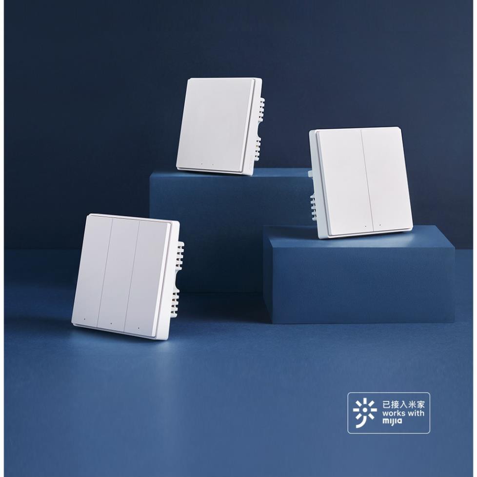 Công tắc âm tường Xiaomi Aqara D1 - New model 2021 - Mi4VN Store - Hàng chính hãng - Có VAT