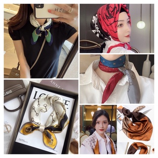 [Nhiều màu] Khăn Lụa, Khăn Turban size 70x70cm