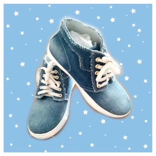 Giày bốt nữ jean - giay boot nu jean