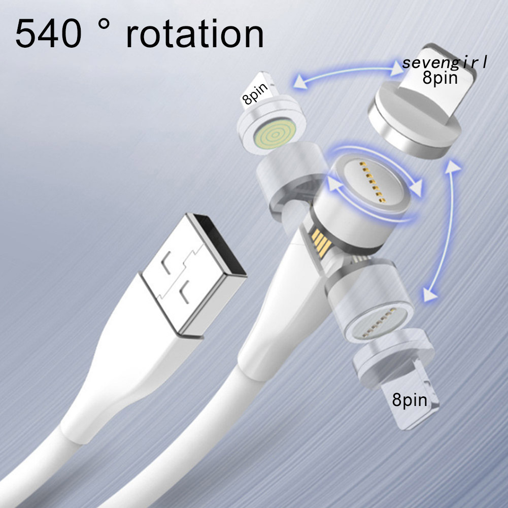 Cáp Sạc Nam Châm Cổng Micro Usb Loại C Cho Iphone Android