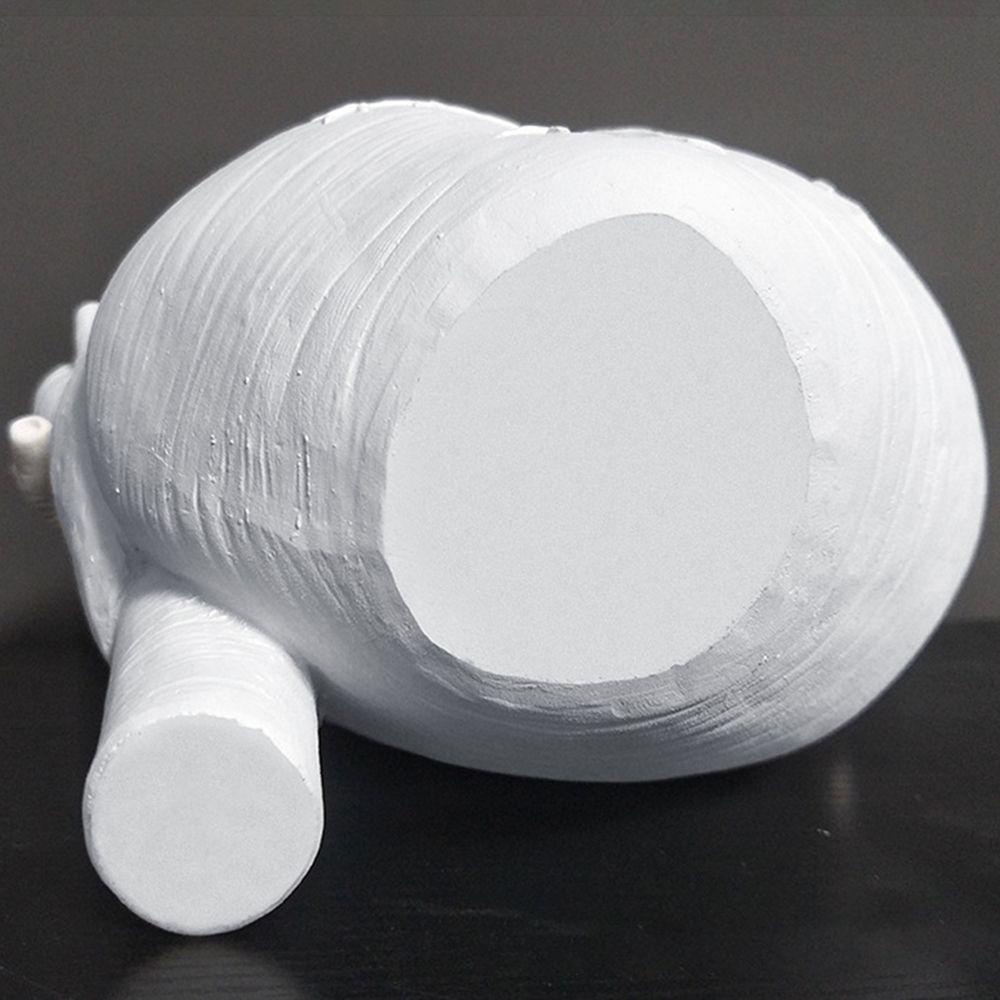 PATRICIA Chậu Hoa Bằng Resin Kèm Giá Đỡ Để Bàn Trang Trí Nghệ Thuật