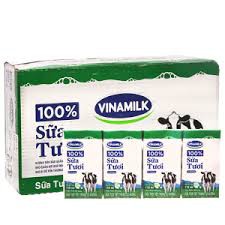 Sữa Tươi Tiệt Trùng Vinamilk 100% Có Đường 110ml ( date mới)