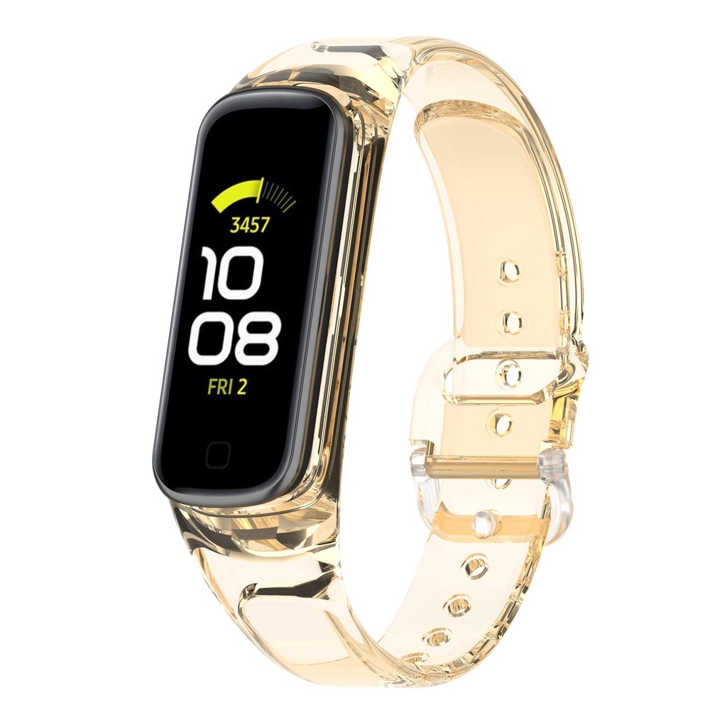 Chink đổi màu trong dây đeo nhẹ phụ kiện thể thao vòng đeo tay dây đeo mềm cho galaxy fit 2 sm-r220