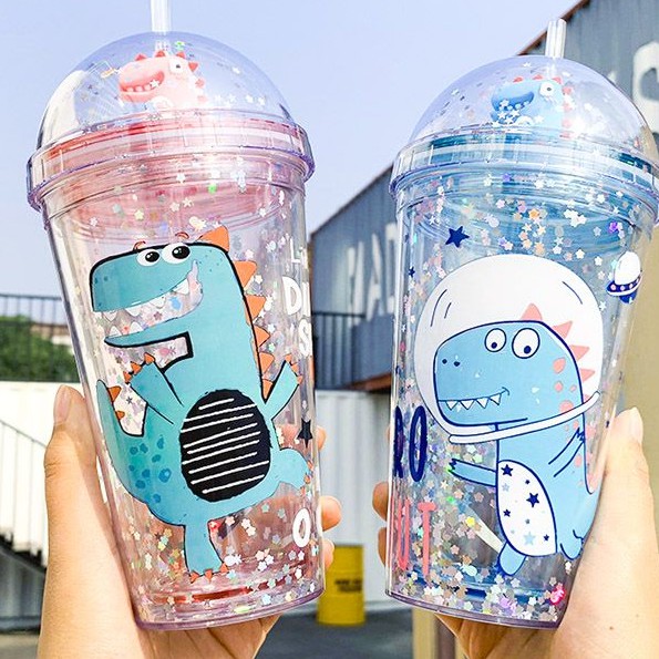 Ly Nhựa 2 Lớp Hình Khủng Long giá rẻ Tháng 6,2023|BigGo Việt Nam