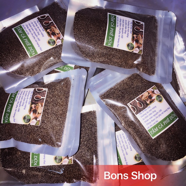 Bột tắm cà phê dừa giúp sáng da dưỡng ẩm tẩy tế bào chết | BigBuy360 - bigbuy360.vn