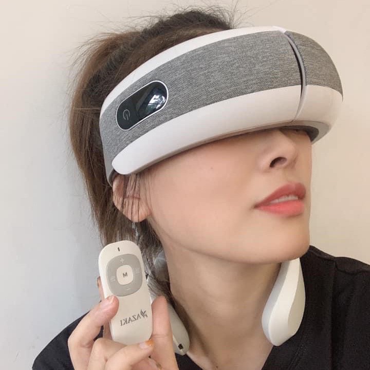 Máy massage mắt 4D Azaki E191 Plus - Bảo hành 1 đổi 1 12 tháng.