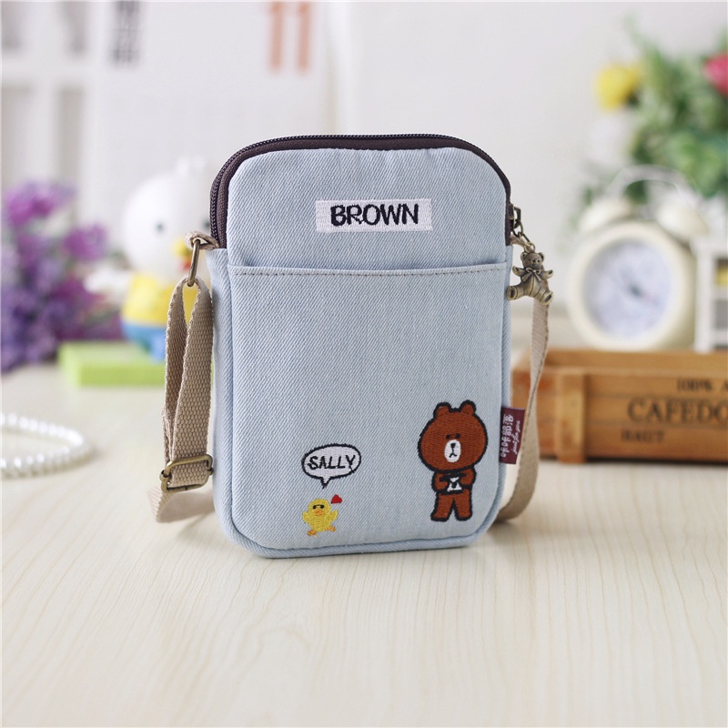 Túi Đeo Chéo Mini Đựng Điện Thoại Tiền Xu Thời Trang Mới Cho Nữ