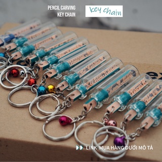 MÓC KHOÁ BÚT CHÌ (KHẮC TÊN THEO YÊU CẦU)