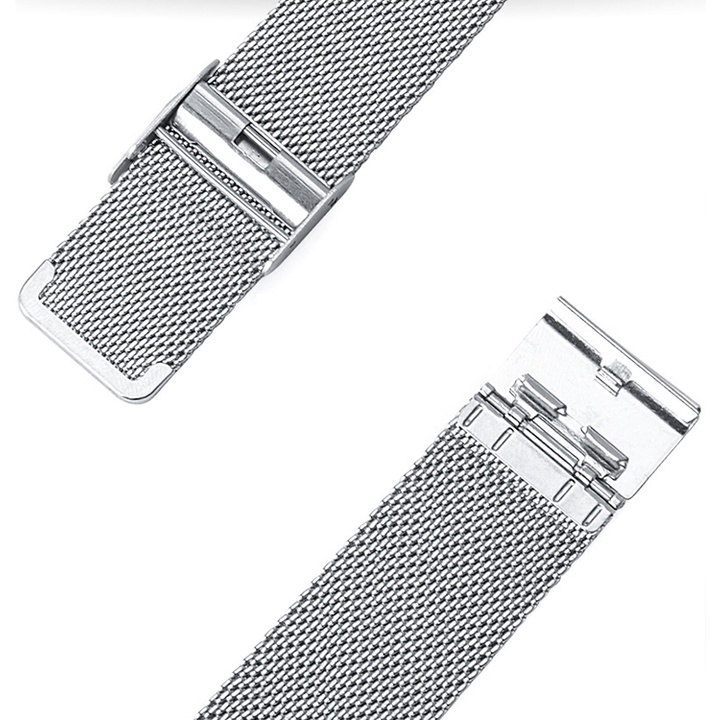 Dây đồng hồ nam lưới thép milan dày 0.8mm size 18mm 20mm 22mm - D1704