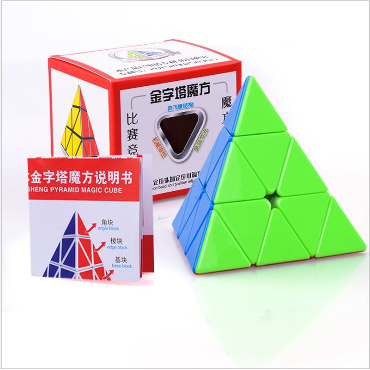 Rubik Tam Giác Pyraminx Magnetic 🌟 Xoay Mượt 🌟 Không Rít 🏵️ Rubic Kim Tự Tháp Pyraminx Magnetic