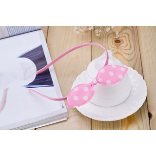 bờm cài tóc nơ chấm bi đẹp rẻ