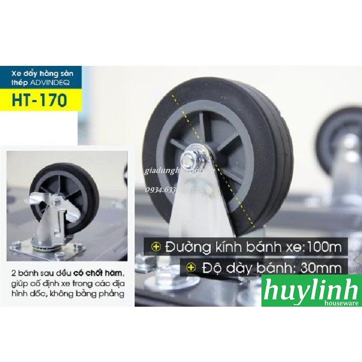 Xe đẩy hàng đa năng Advindeq HT-170 - 170kg