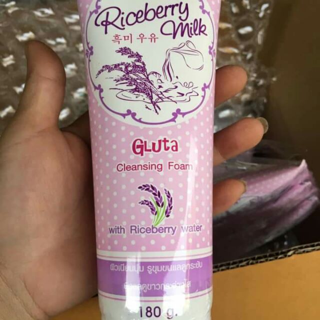 Combo 3 Sữa rửa mặt gạo Thái