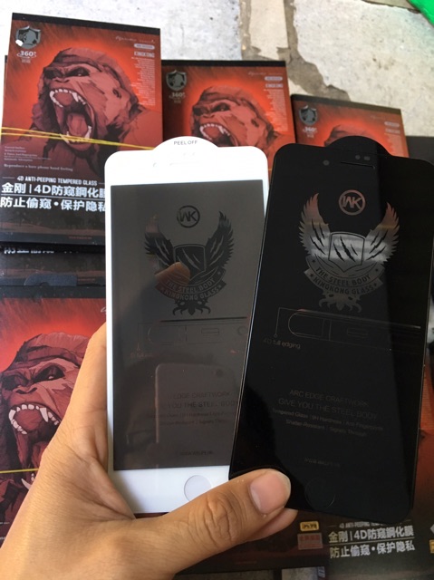 Kính cường lực chống nhìn trộm iphone chính hãng WK kingkong | BigBuy360 - bigbuy360.vn