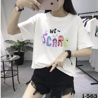 I-563 áo thun nữ tay lỡ we is care