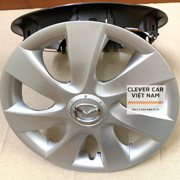 Ốp Chụp Mâm Lazang Giả Vành Đúc Hãng Xe Mazda Kích Thước 15 inch