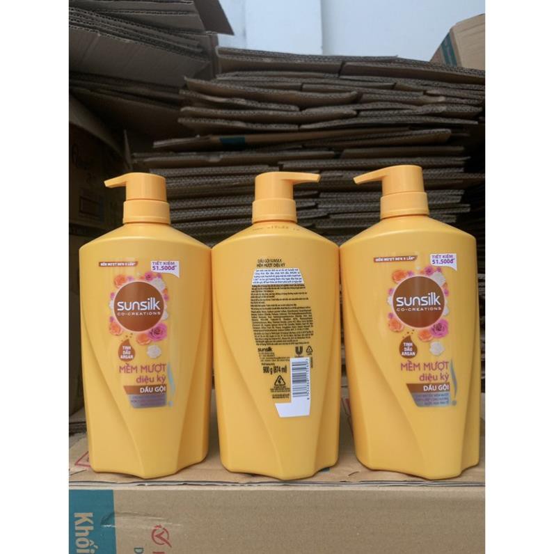 Dầu Gội Sunsilk Mềm Mượt Diệu Kỳ 900g