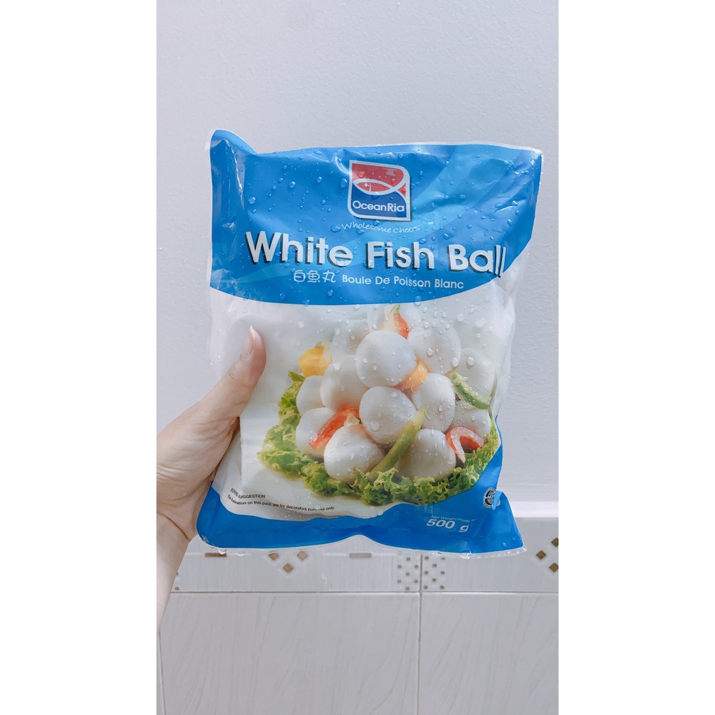 (CHỈ GIAO SÀI GÒN) Cá Viên Trắng 500g - White Fish Ball | BigBuy360 - bigbuy360.vn