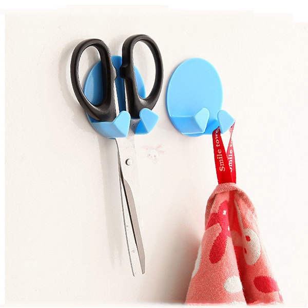 Set 2 Giá Đỡ Phích Cắm Dán Tường Tiện Dụng Cho Gia Đình / Khách Sạn