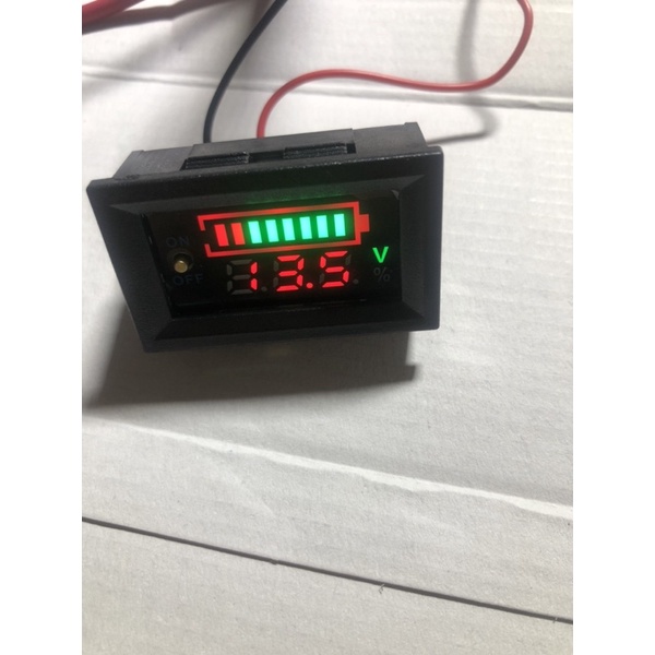 Đồng hồ vol báo bình ắc quy