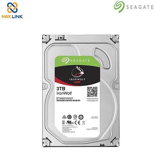 Ồ cứng Seagate Ironwolf 3TB ST3000VN007