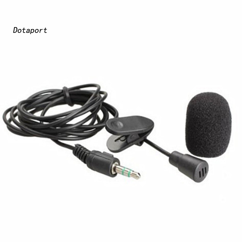 Micro Kẹp Áo Jack 3.5Mm Có Dây Tiện Dụng