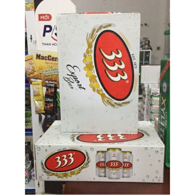 Thùng Bia 333(24lon*330ml)