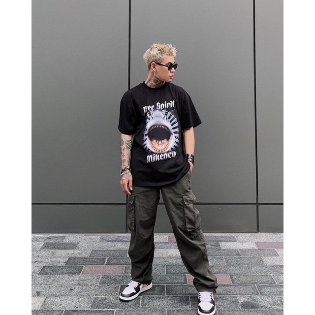 Áo phông ngắn tay MIKENCO unisex FREE SPIRIT