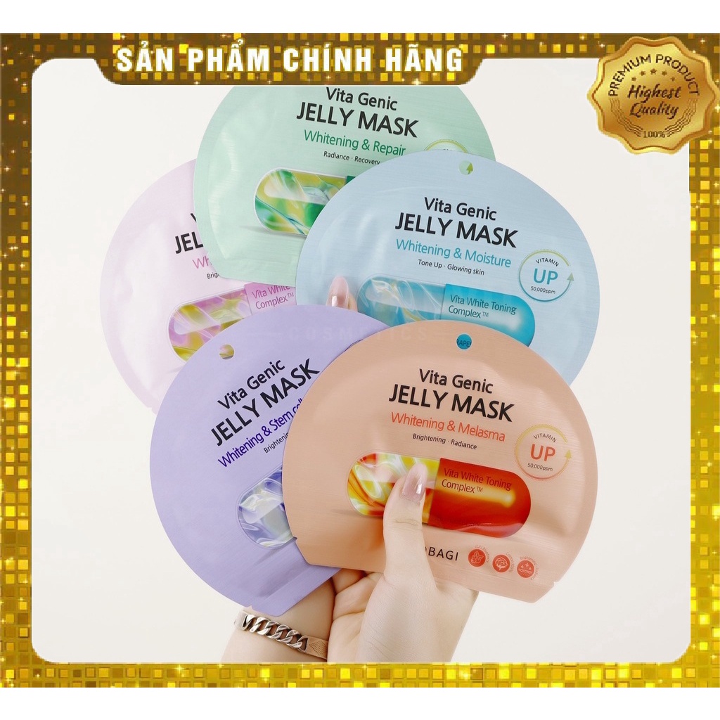 &lt;HÀNG CHÍNH HÃNG&gt; Mặt Nạ Bổ Sung Vitamin thần thánh Victa Genic BANOBAGI 30ml