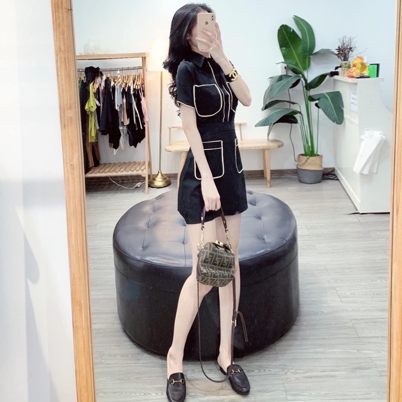 váy body túi cổ sơ mi | BigBuy360 - bigbuy360.vn