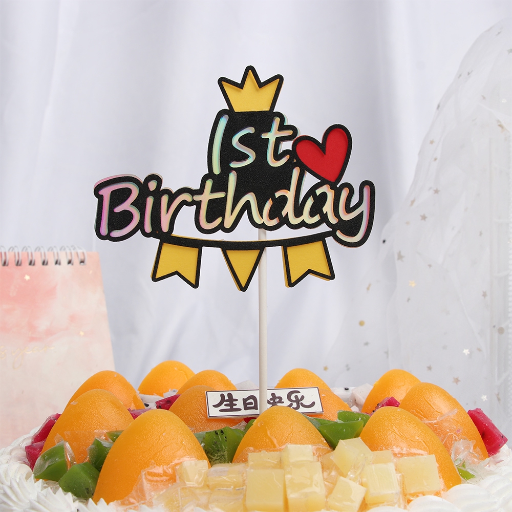 Bộ 100 cái que cắm trang trí bánh sinh nhật đáng yêu