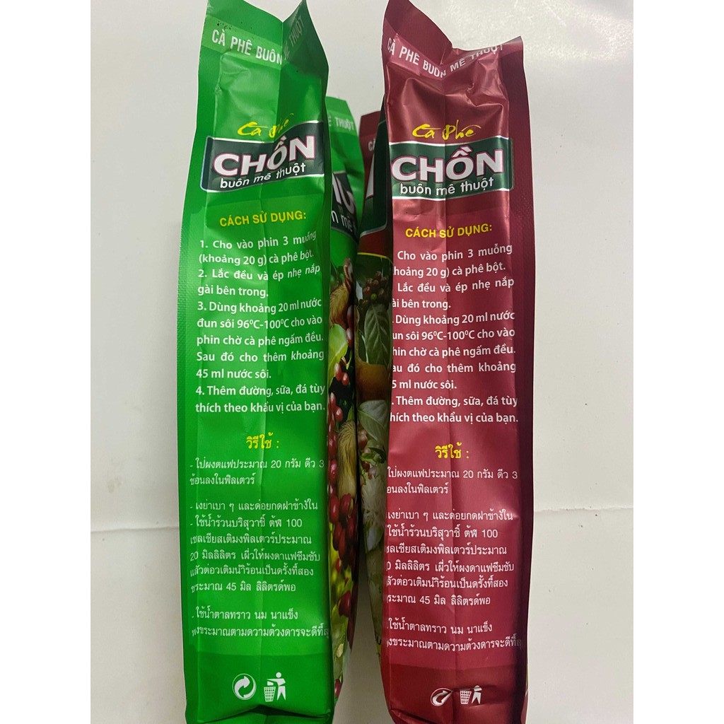 CÀ PHÊ CHỒN BUÔN MÊ THUỘC 500g