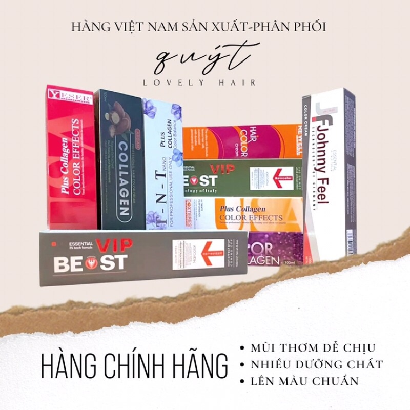 THUỐC NHUỘM TÓC PHỦ BẠC NÂU TRẦM+TẶNG OXY