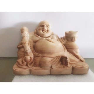 Tượng phật di lặc gỗ ngọc am 15