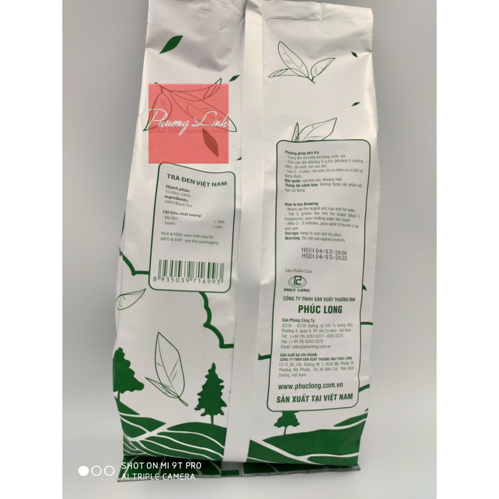 Trà Đen Phúc Long gói 200g nha quý khách | BigBuy360 - bigbuy360.vn