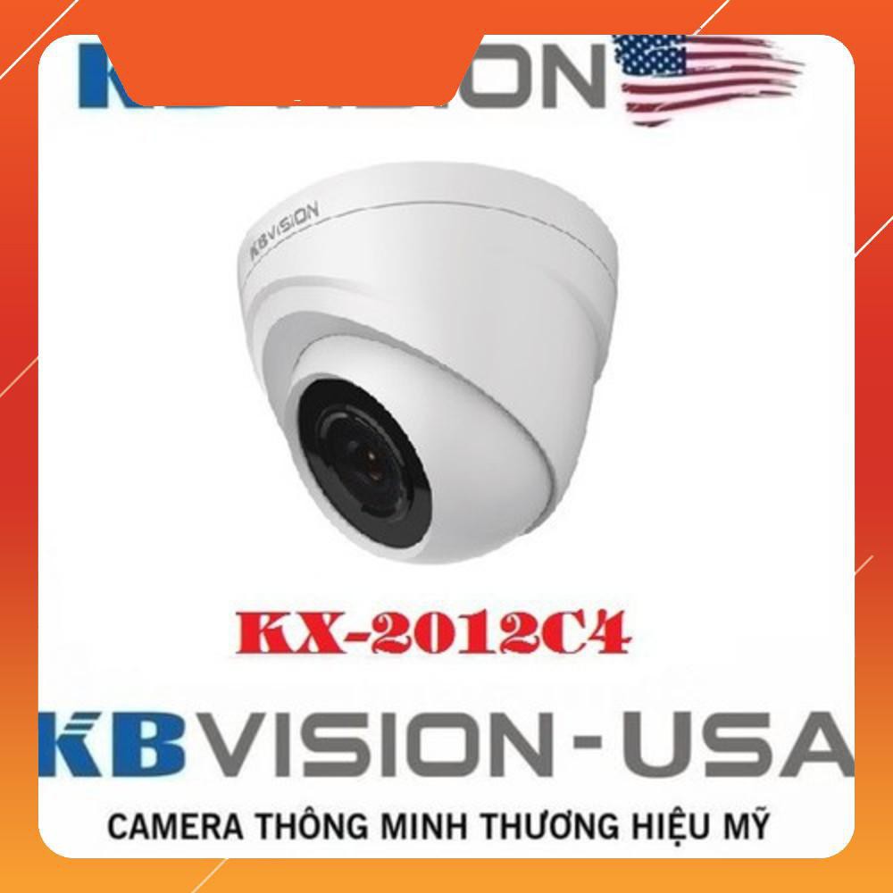 [Mã ELHAMS5 giảm 6% đơn 300K] Camera Camera Dome 4 in 1 hồng ngoại 2.0 Megapixel KBVISION KX-2012C4 ! .