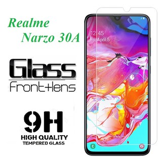 Kính cường lực Realme Narzo 30A - Kính cường lực trong suốt độ cứng 9H bảo vệ màn hình tối đa