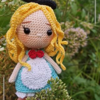 Búp Bê Công Chúa Bằng Len - Alice