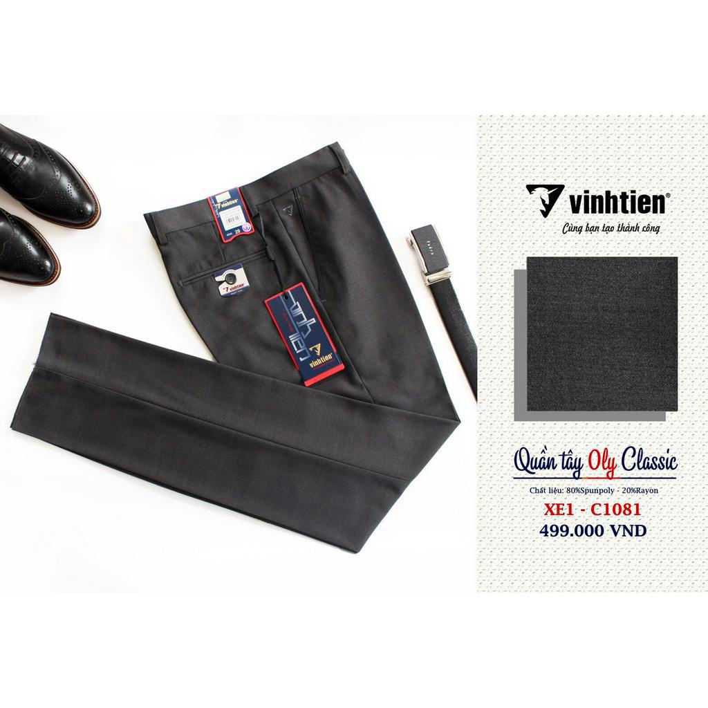 Quần Tây 0Ly Trơn Classic 499 Vĩnh Tiến - Nhiều Màu